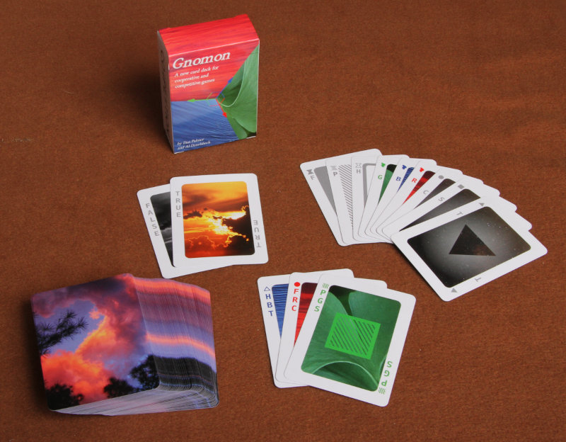 Sample cards of Gnomon deck