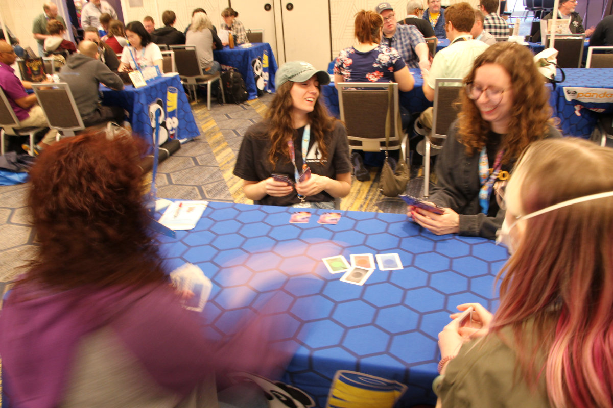 playtesters of Gnomon Deck at Unpub '25